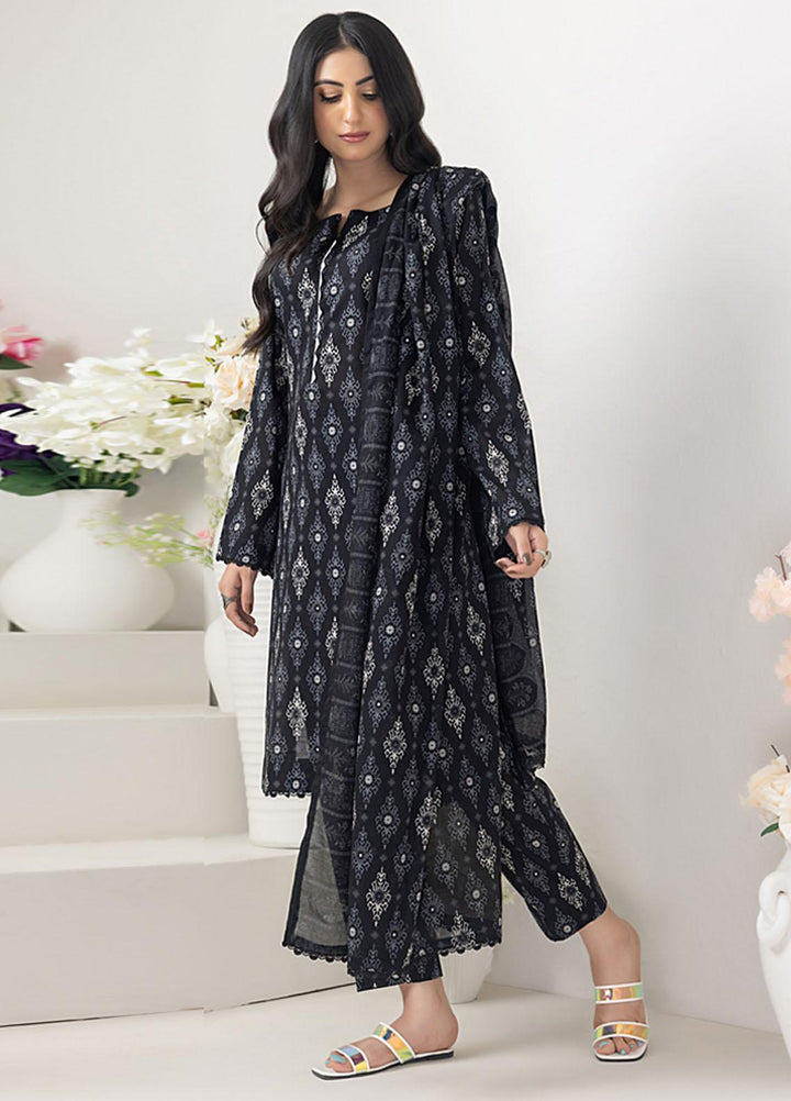 Salina By Regalia Textiles Printed Lawn Suits Unstitched 3 Piece RGT23BW-V4 D-01 - Summer Collection