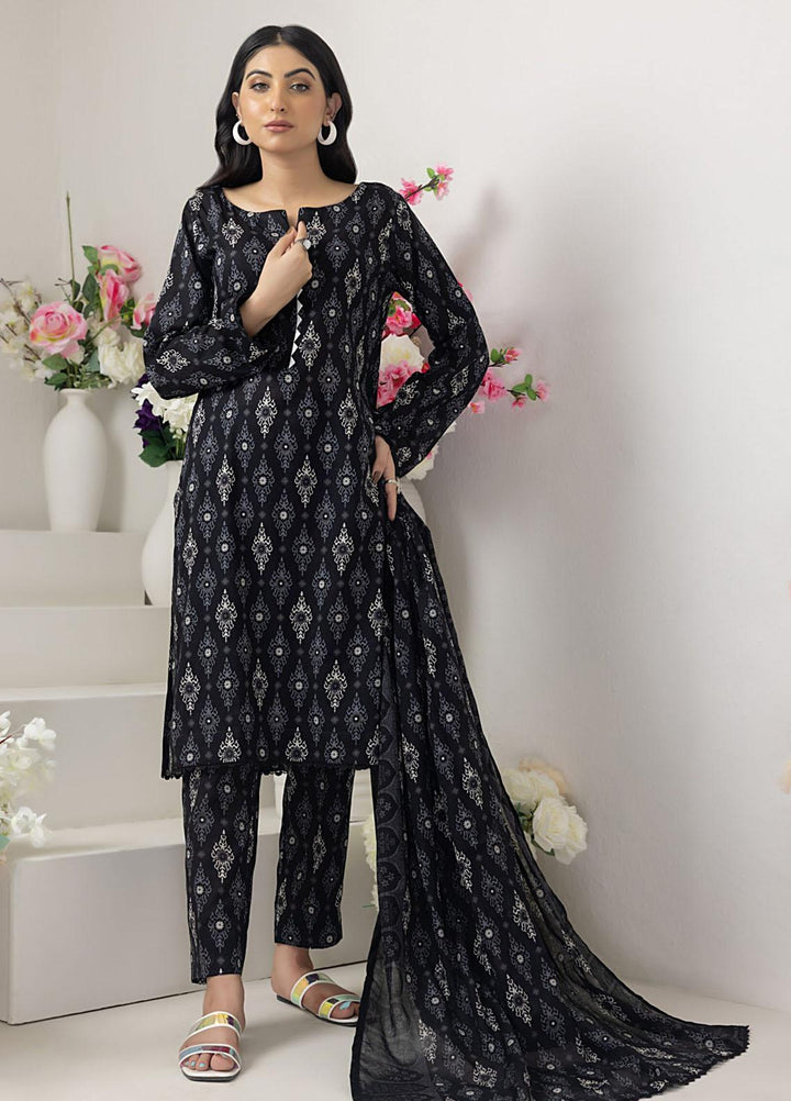 Salina By Regalia Textiles Printed Lawn Suits Unstitched 3 Piece RGT23BW-V4 D-01 - Summer Collection