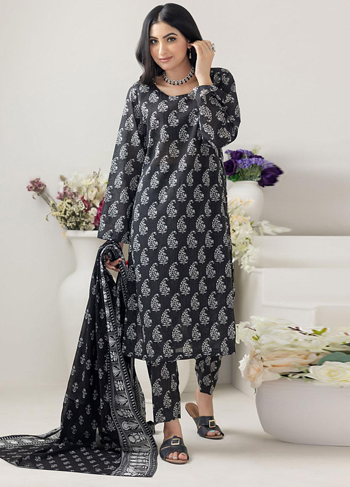 Salina By Regalia Textiles Printed Lawn Suits Unstitched 3 Piece RGT23BW-V4 D-02 - Summer Collection