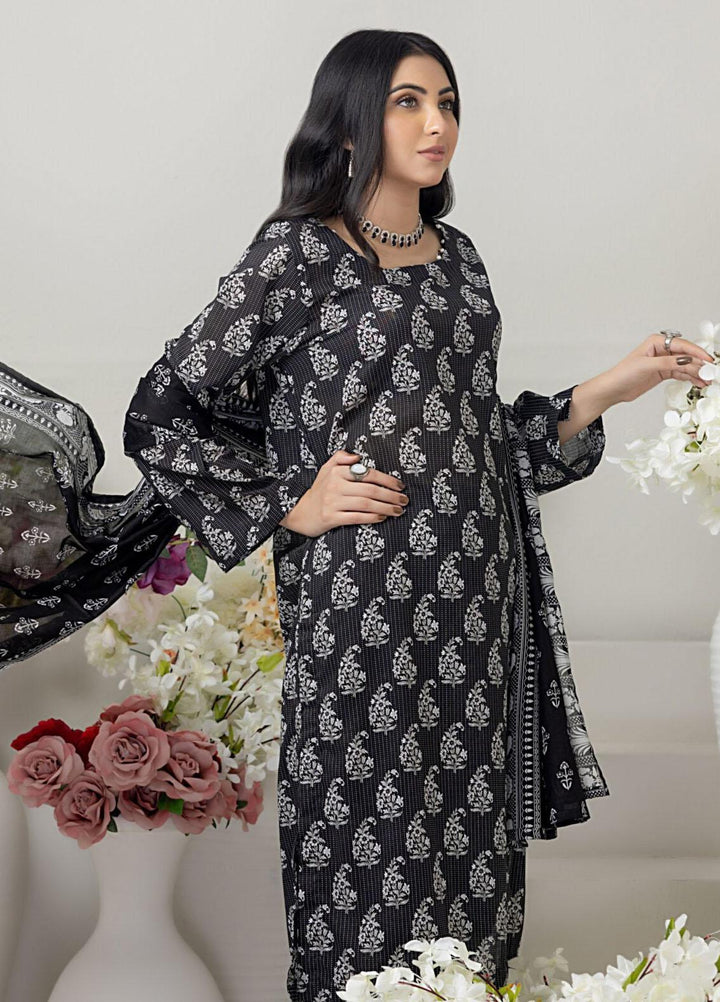 Salina By Regalia Textiles Printed Lawn Suits Unstitched 3 Piece RGT23BW-V4 D-02 - Summer Collection