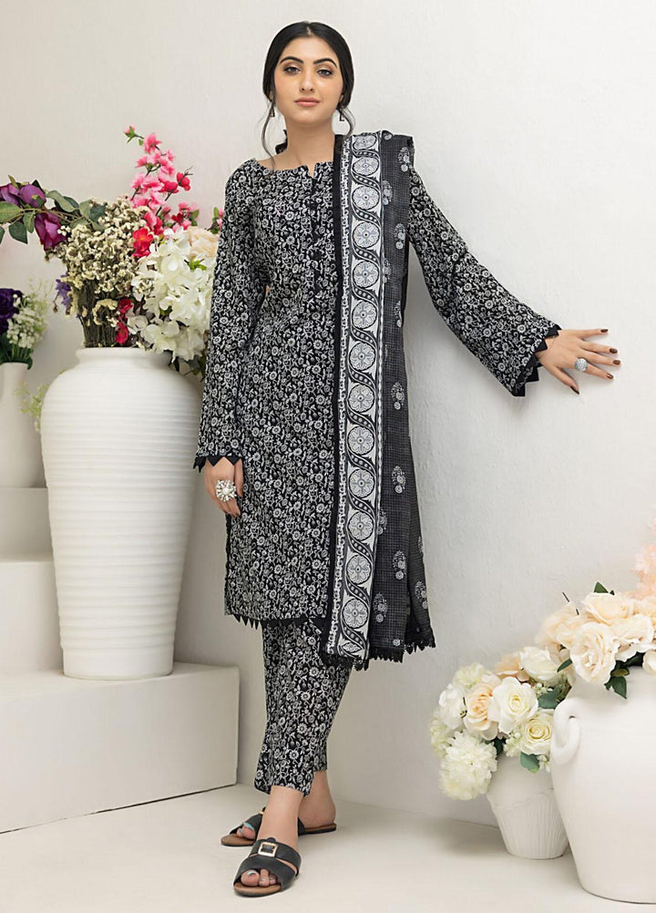 Salina By Regalia Textiles Printed Lawn Suits Unstitched 3 Piece RGT23BW-V4 D-06 - Summer Collection