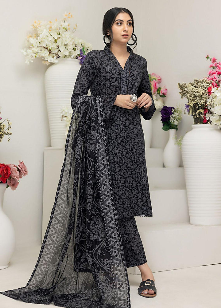 Salina By Regalia Textiles Printed Lawn Suits Unstitched 3 Piece RGT23BW-V4 D-09 - Summer Collection