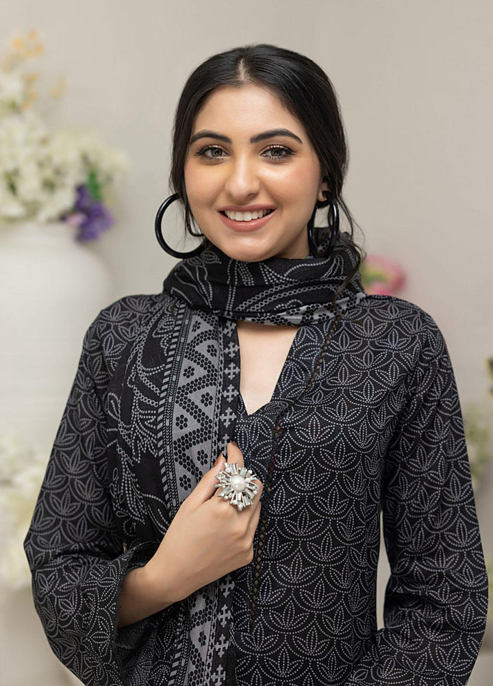 Salina By Regalia Textiles Printed Lawn Suits Unstitched 3 Piece RGT23BW-V4 D-09 - Summer Collection