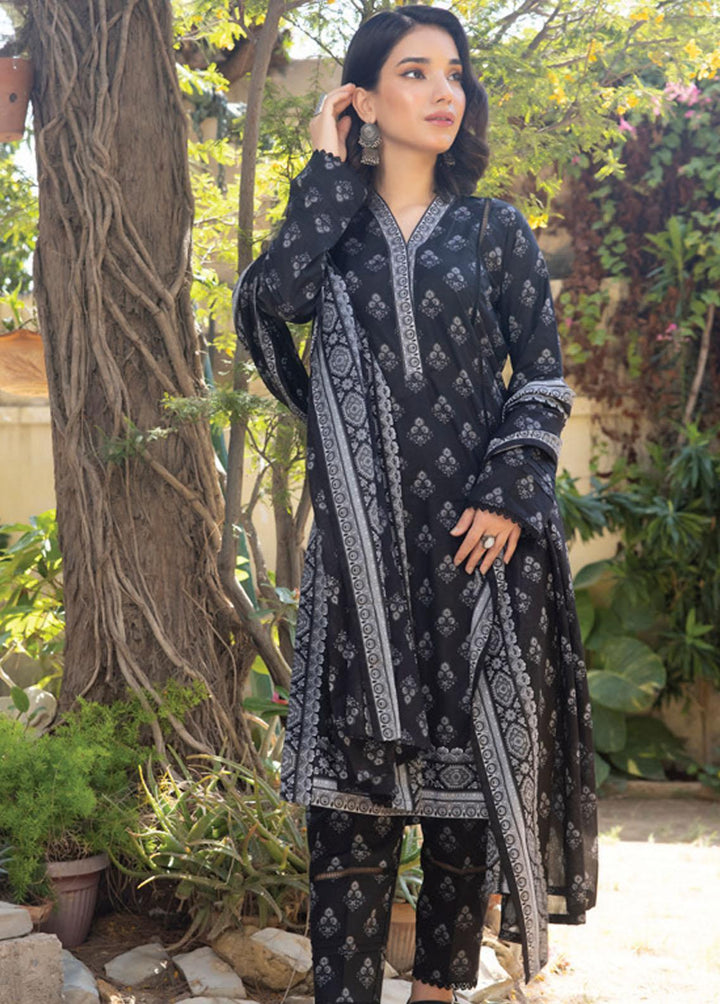 Salina By Regalia Textiles Printed Lawn Suits Unstitched 3 Piece RGT23BW 10 - Black & White Collection
