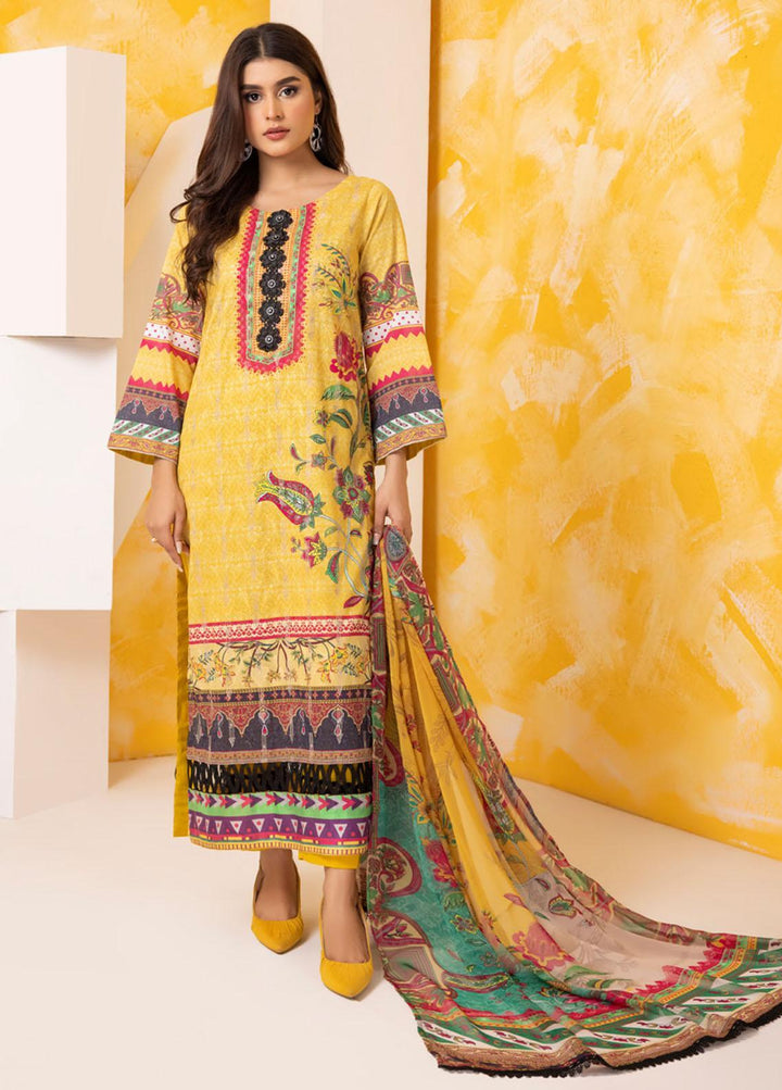 Salina By Regalia Textiles  Chikankari Suits Unstitched 3 Piece RGT22S 03 - Summer Collection