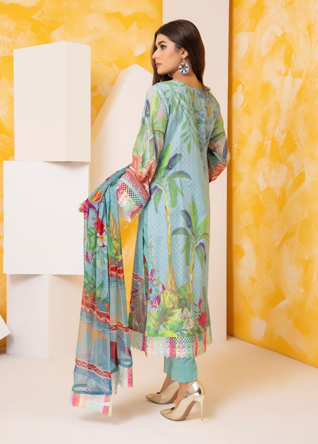 Salina By Regalia Textiles  Chikankari Suits Unstitched 3 Piece RGT22S 05 - Summer Collection