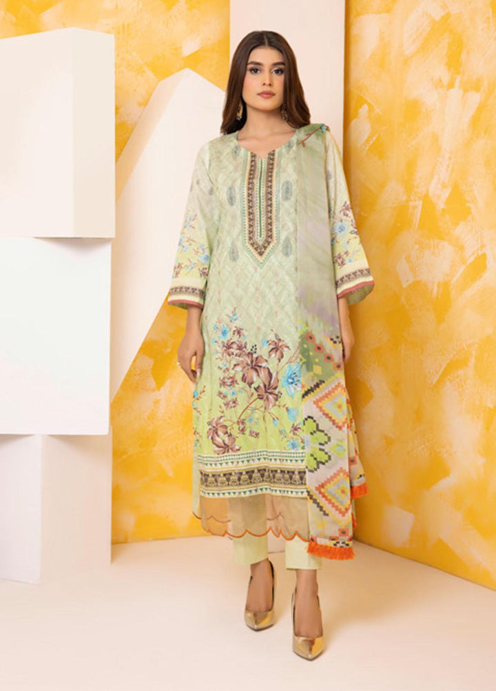 Salina By Regalia Textiles  Chikankari Suits Unstitched 3 Piece RGT22S 06 - Summer Collection