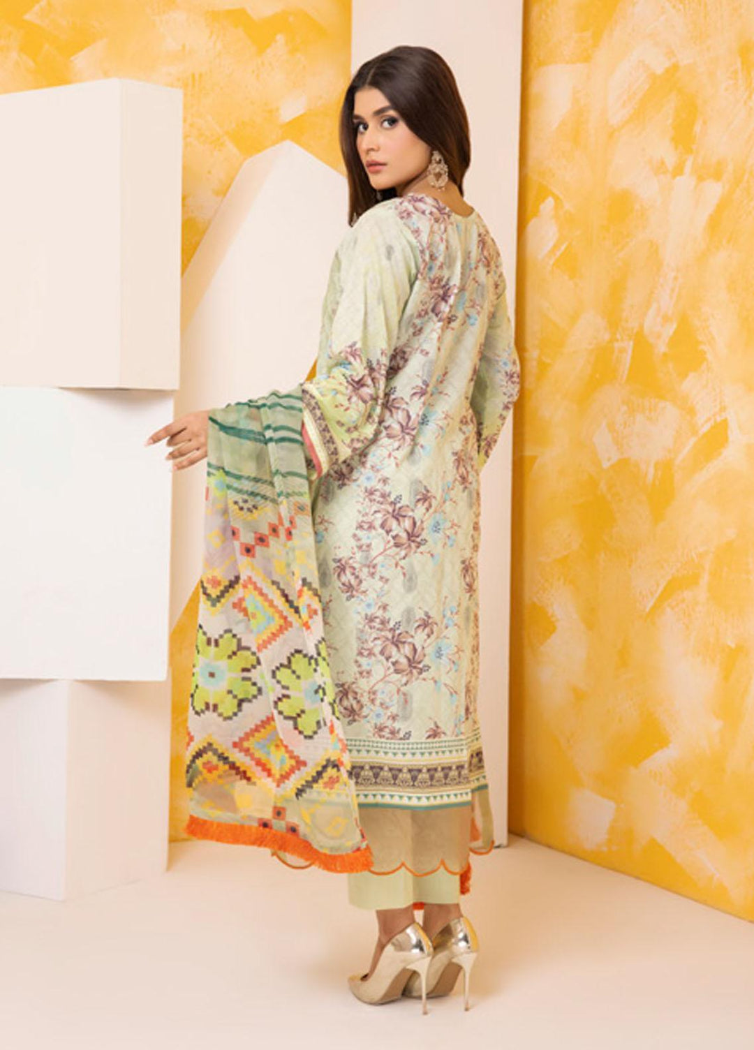 Salina By Regalia Textiles  Chikankari Suits Unstitched 3 Piece RGT22S 06 - Summer Collection