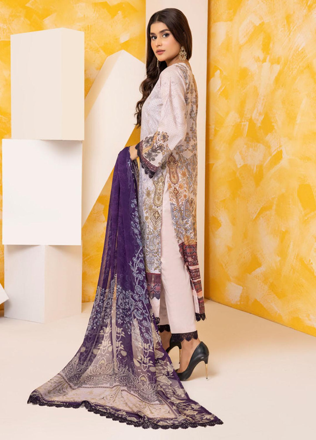 Salina By Regalia Textiles  Chikankari Suits Unstitched 3 Piece RGT22S 07 - Summer Collection