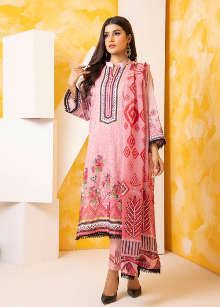 Salina By Regalia Textiles  Chikankari Suits Unstitched 3 Piece RGT22S 08 - Summer Collection