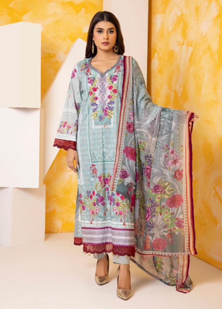 Salina By Regalia Textiles  Chikankari Suits Unstitched 3 Piece RGT22S 09 - Summer Collection