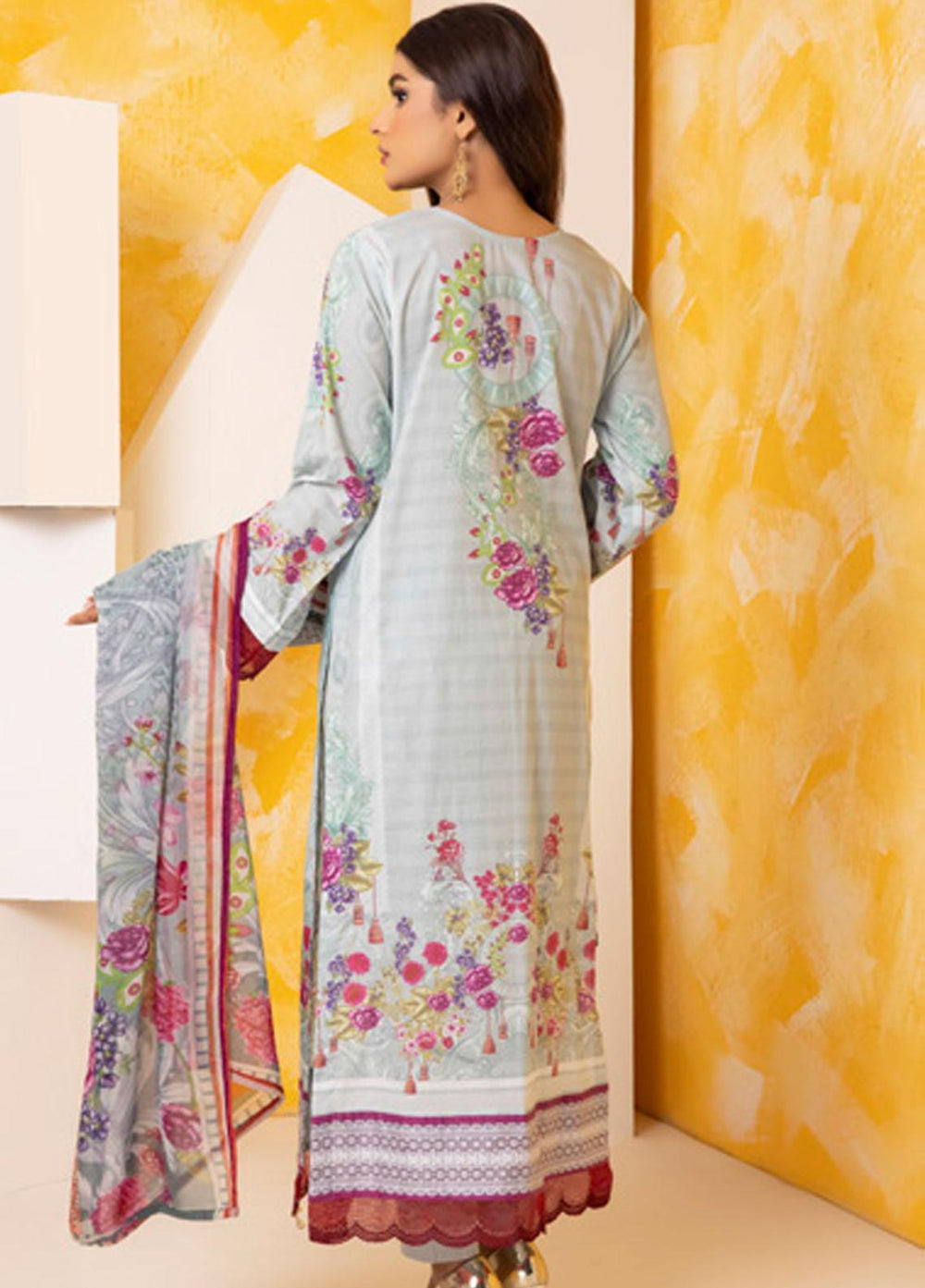 Salina By Regalia Textiles  Chikankari Suits Unstitched 3 Piece RGT22S 09 - Summer Collection