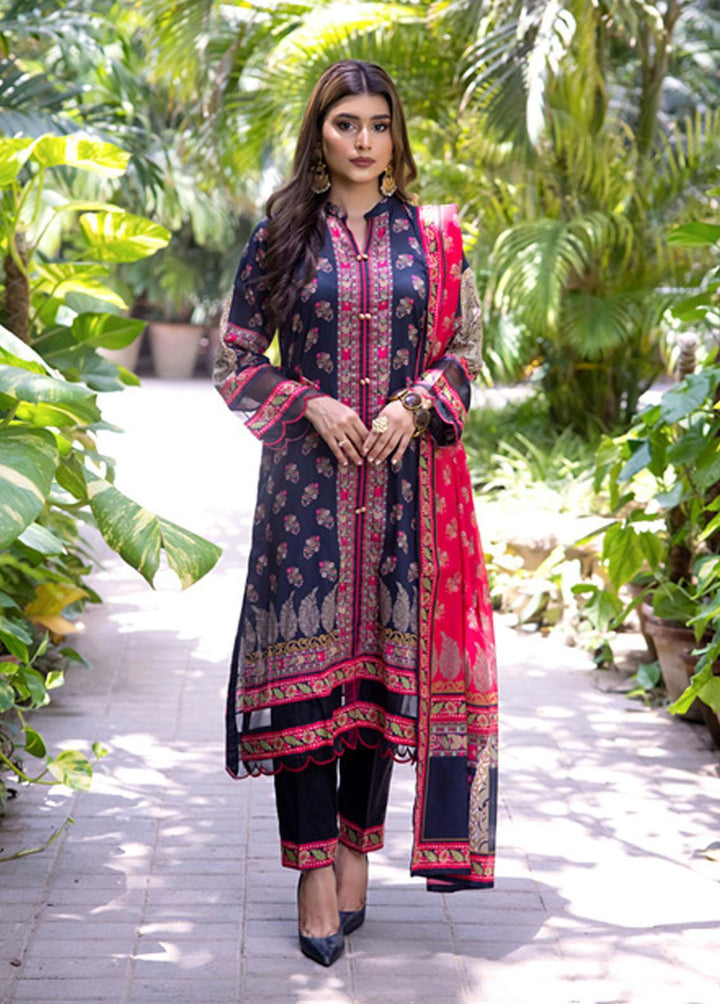 Salina By Regalia Textiles Printed Lawn Suits Unstitched 3 Piece RGT22-S10 1 - Summer Collection