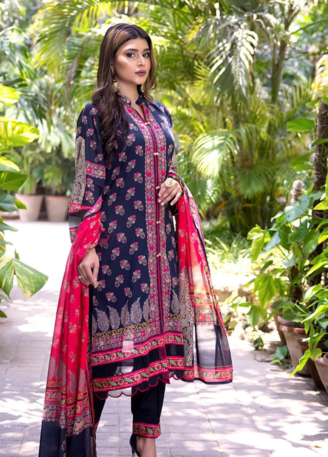 Salina By Regalia Textiles Printed Lawn Suits Unstitched 3 Piece RGT22-S10 1 - Summer Collection