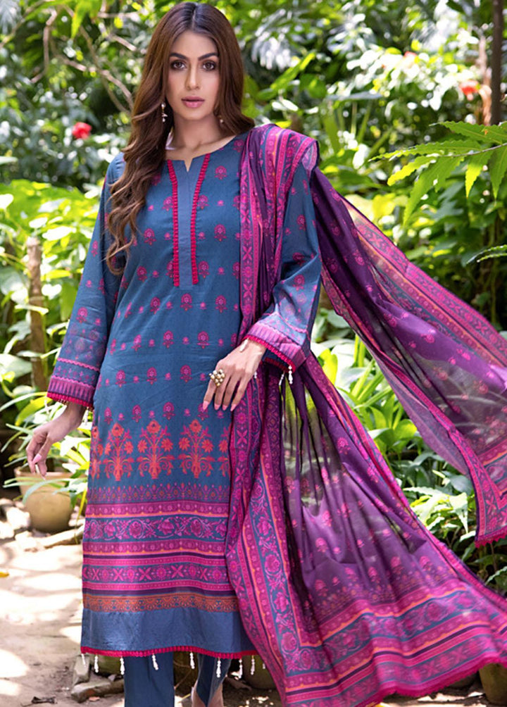 Salina By Regalia Textiles Printed Lawn Suits Unstitched 3 Piece RGT22-S10 2 - Summer Collection