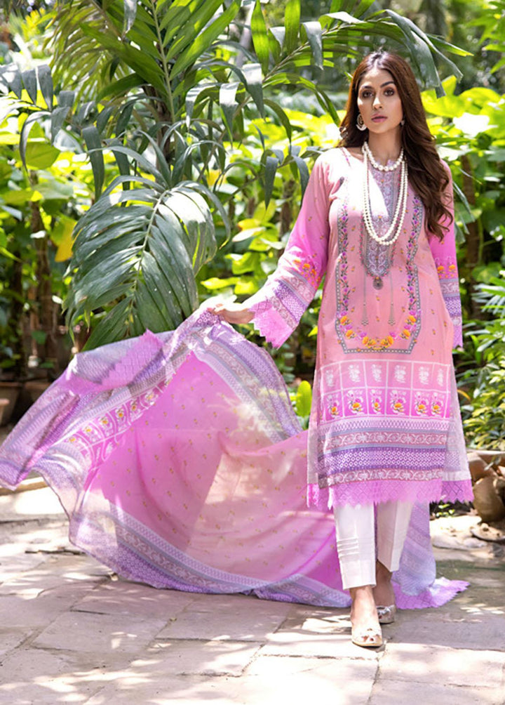 Salina By Regalia Textiles Printed Lawn Suits Unstitched 3 Piece RGT22-S10 3 - Summer Collection