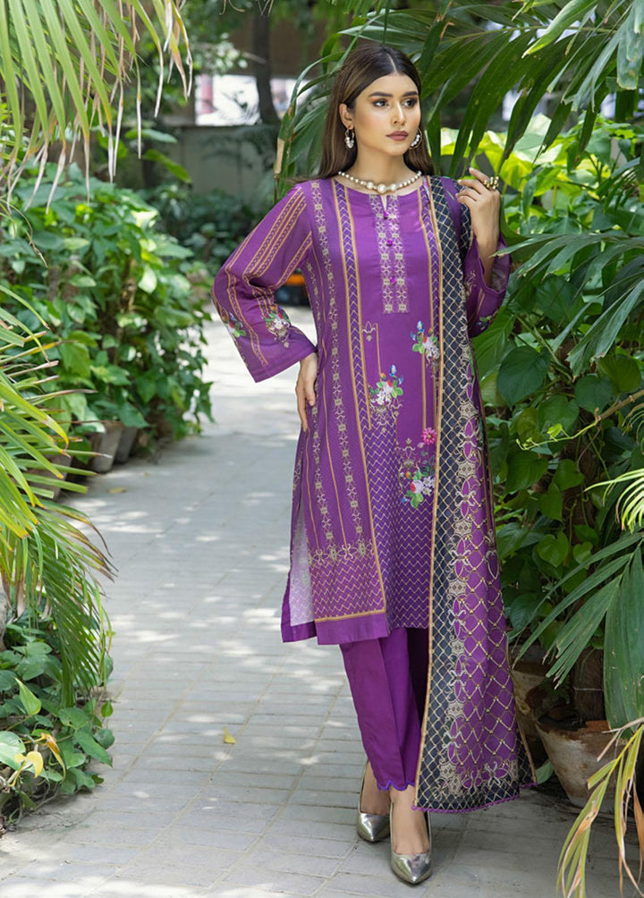 Salina By Regalia Textiles Printed Lawn Suits Unstitched 3 Piece RGT22-S10 4 - Summer Collection