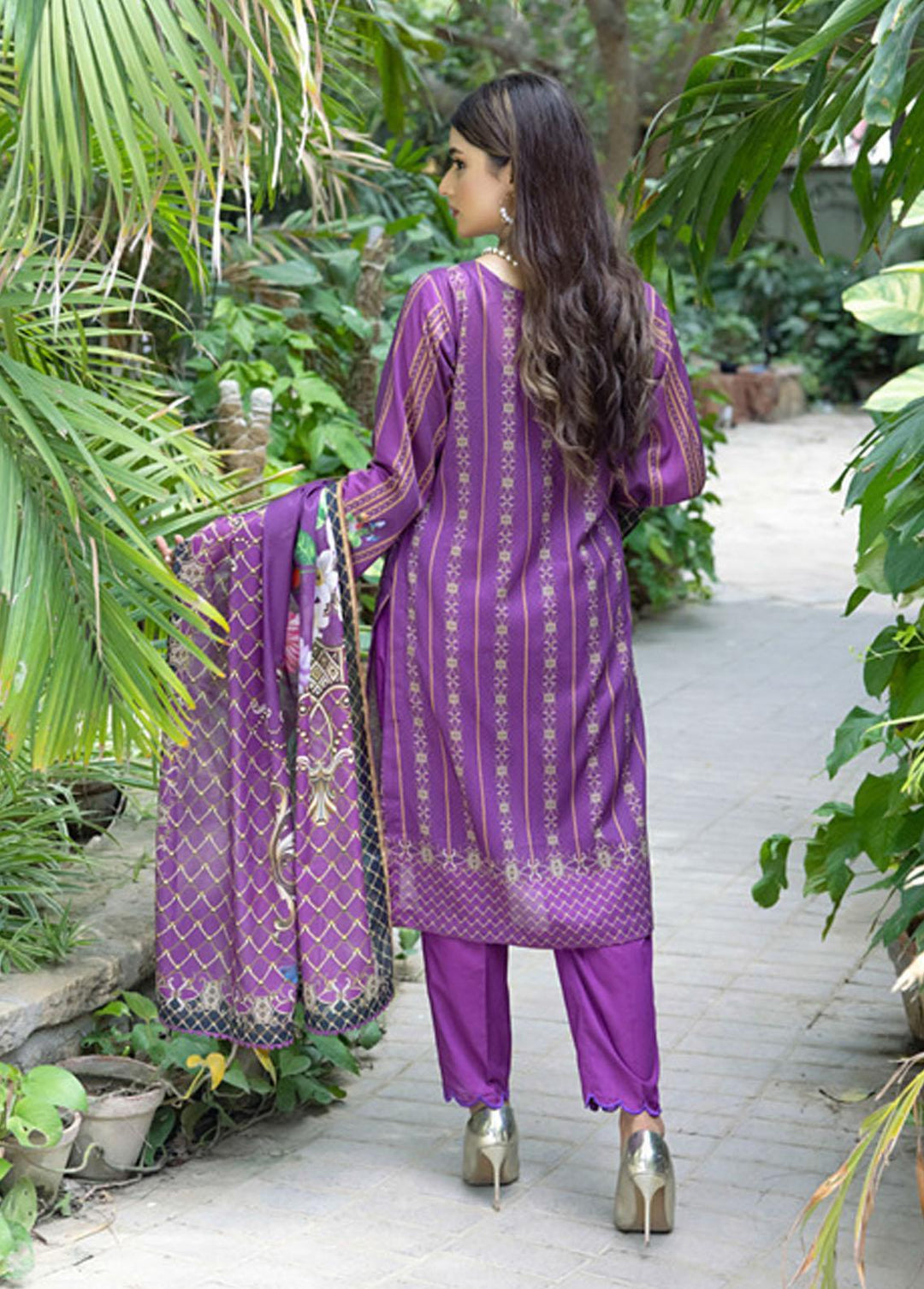 Salina By Regalia Textiles Printed Lawn Suits Unstitched 3 Piece RGT22-S10 4 - Summer Collection
