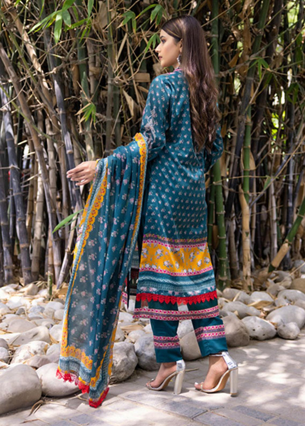 Salina By Regalia Textiles Printed Lawn Suits Unstitched 3 Piece RGT22-S10 6 - Summer Collection