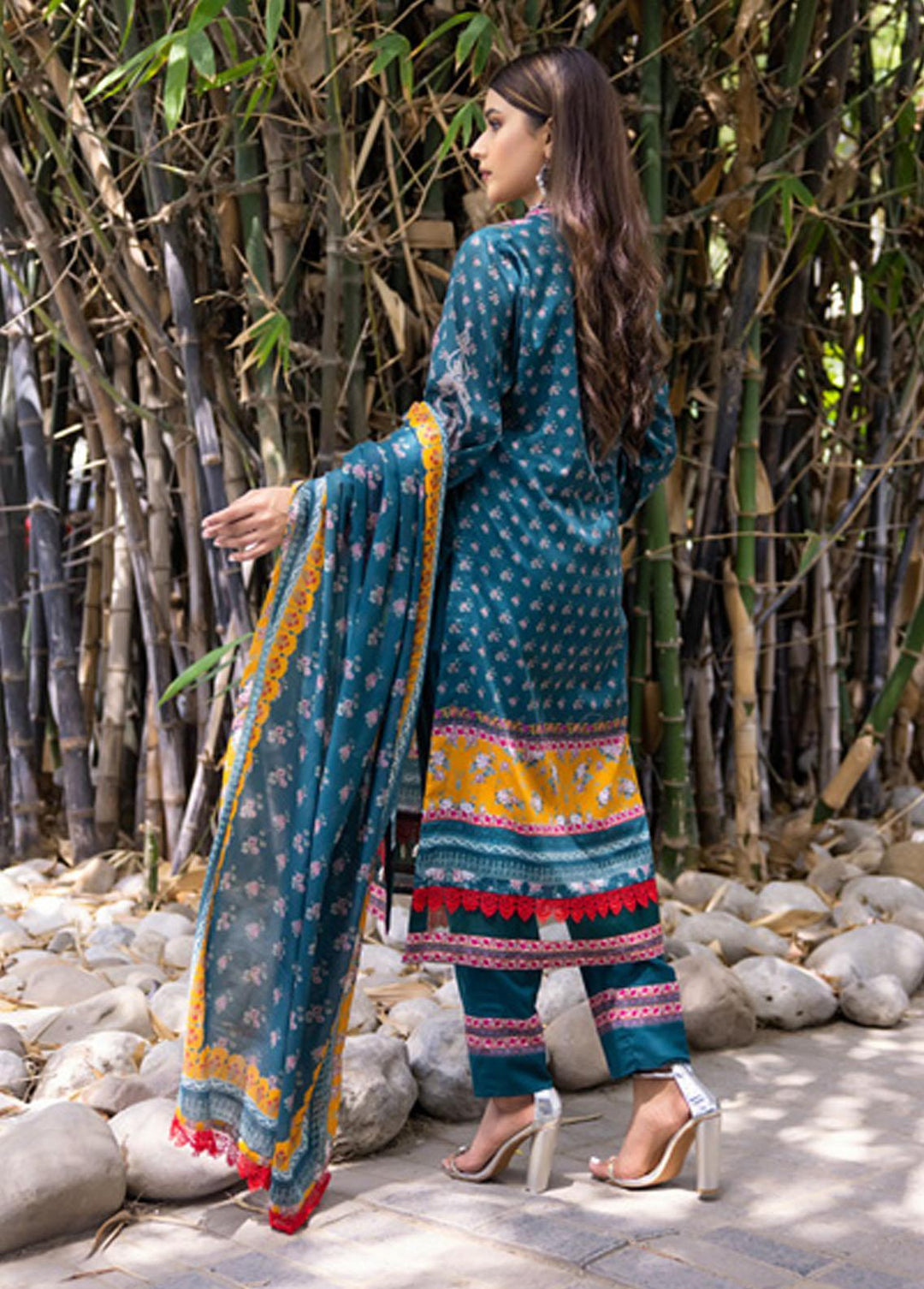 Salina By Regalia Textiles Printed Lawn Suits Unstitched 3 Piece RGT22-S10 6 - Summer Collection