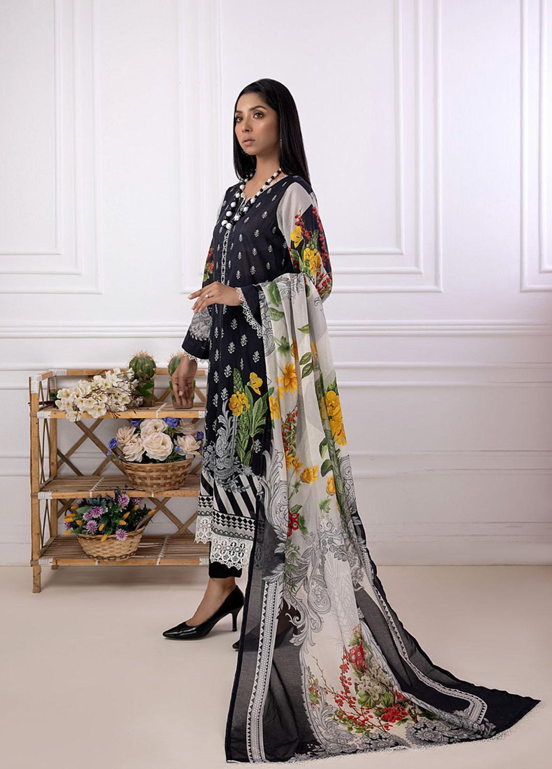 Salina By Regalia Textiles Printed Lawn Suits Unstitched 3 Piece RGT22-S10 7 - Summer Collection