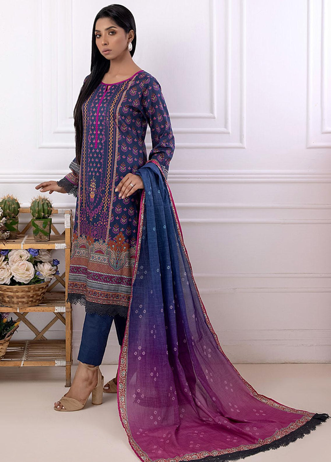 Salina By Regalia Textiles Printed Lawn Suits Unstitched 3 Piece RGT22-S10 9 - Summer Collection