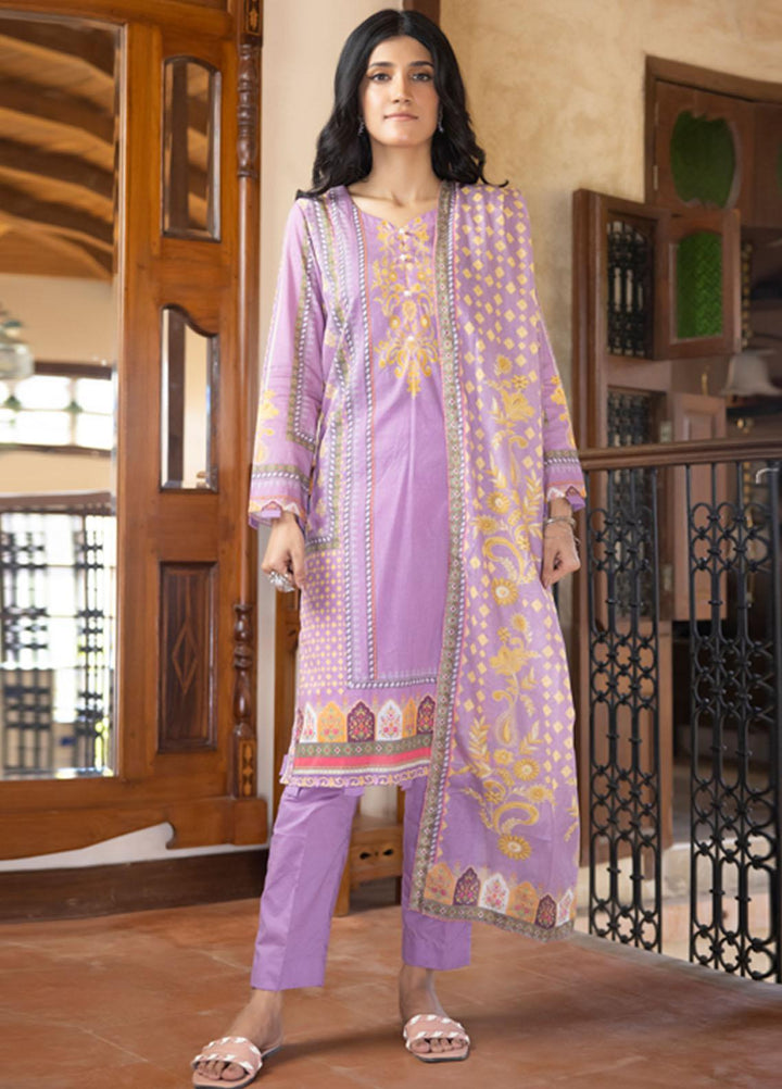 Salina By Regalia Textiles Printed Lawn Suits Unstitched 3 Piece RGT23SP-V13 D-02 - Summer Collection