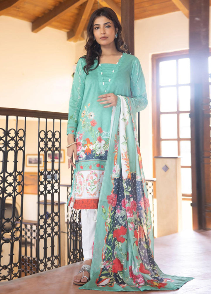 Salina By Regalia Textiles Printed Lawn Suits Unstitched 3 Piece RGT23SP-V13 D-04 - Summer Collection