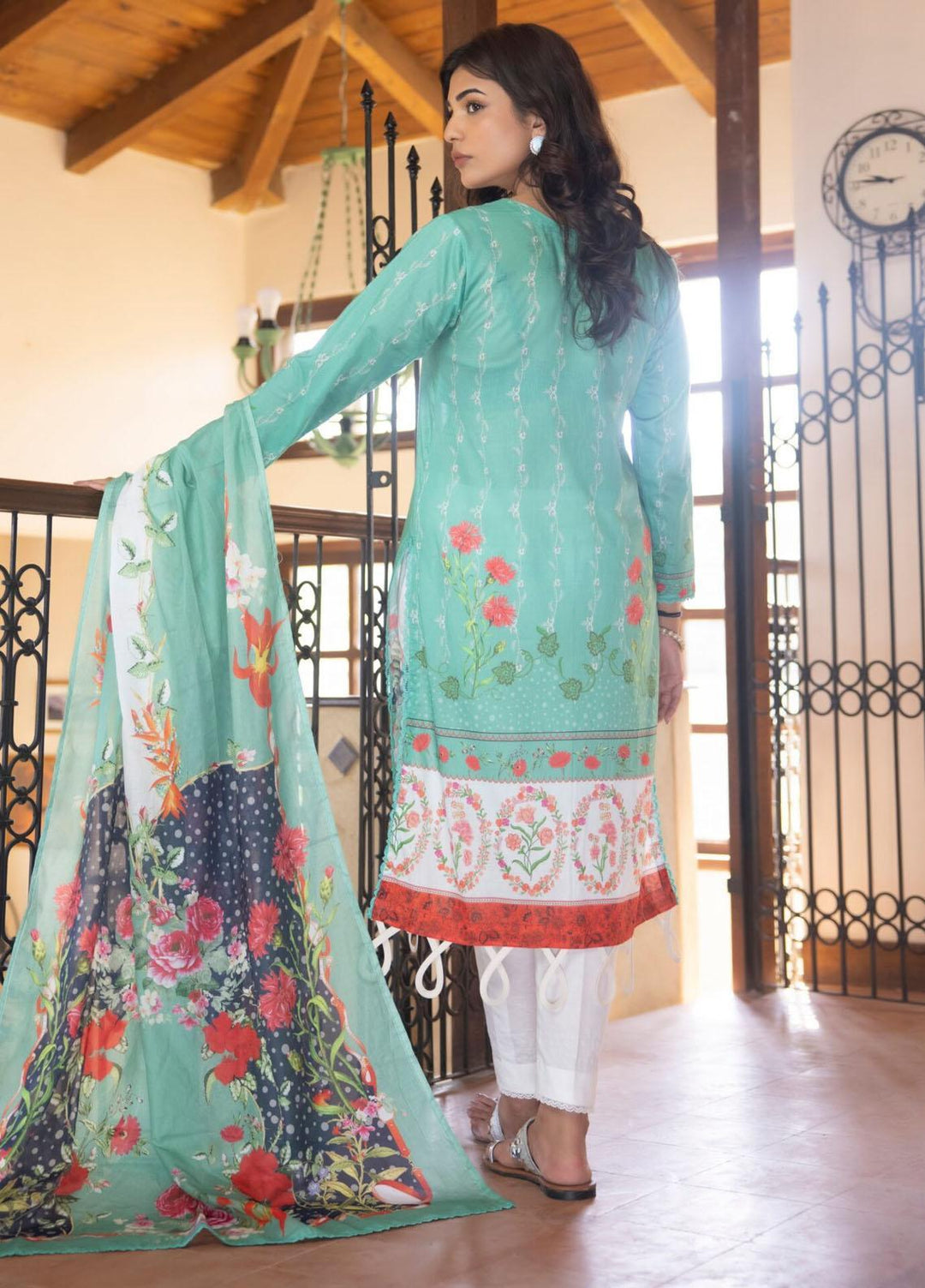 Salina By Regalia Textiles Printed Lawn Suits Unstitched 3 Piece RGT23SP-V13 D-04 - Summer Collection