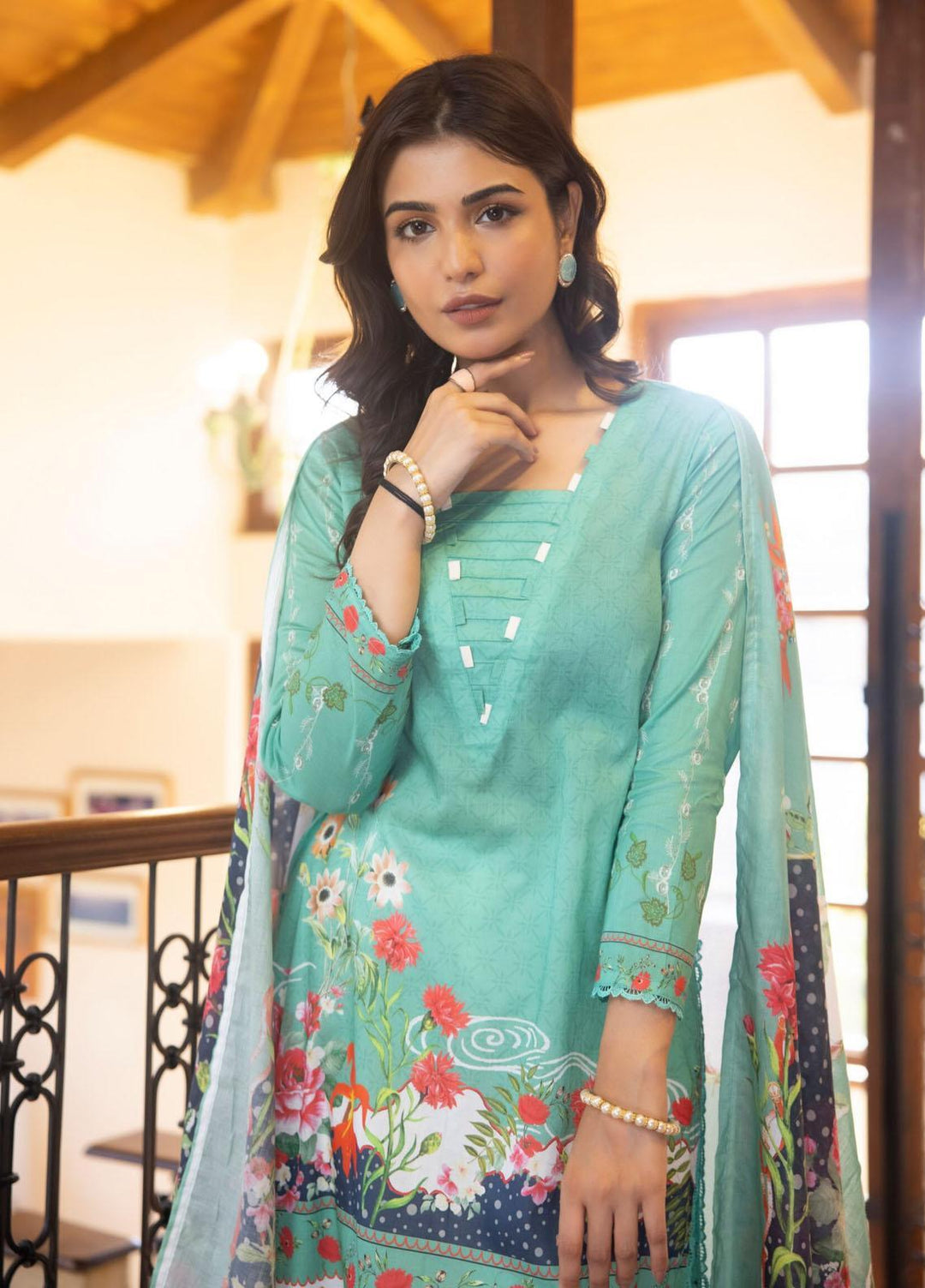 Salina By Regalia Textiles Printed Lawn Suits Unstitched 3 Piece RGT23SP-V13 D-04 - Summer Collection