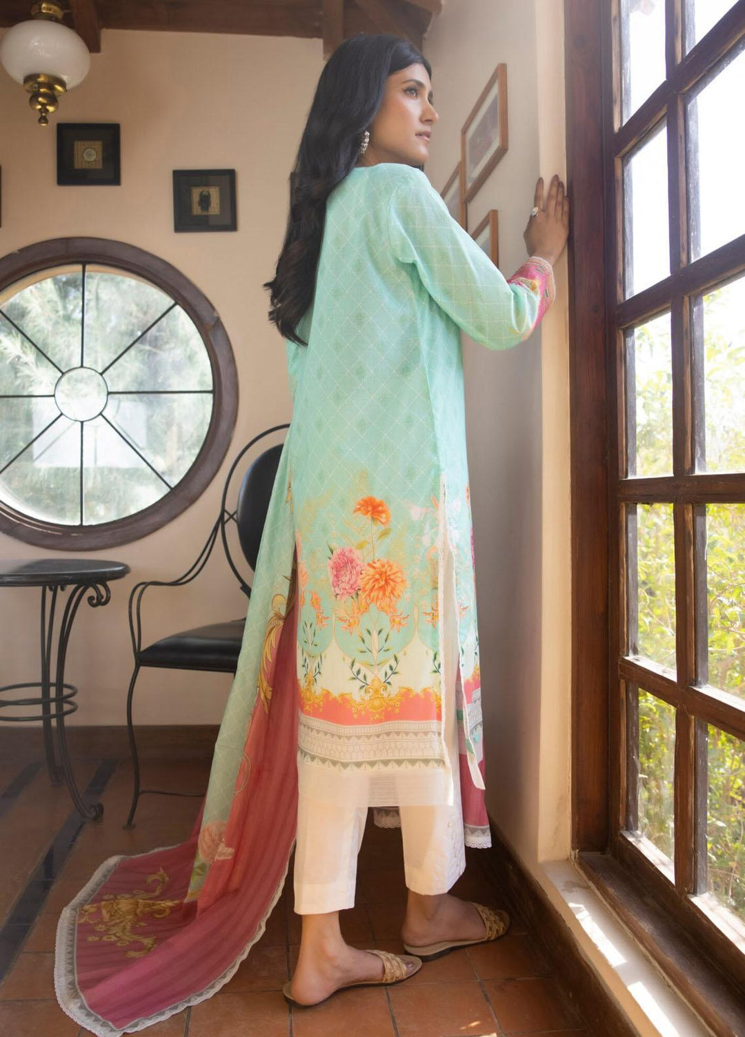 Salina By Regalia Textiles Printed Lawn Suits Unstitched 3 Piece RGT23SP-V13 D-05 - Summer Collection