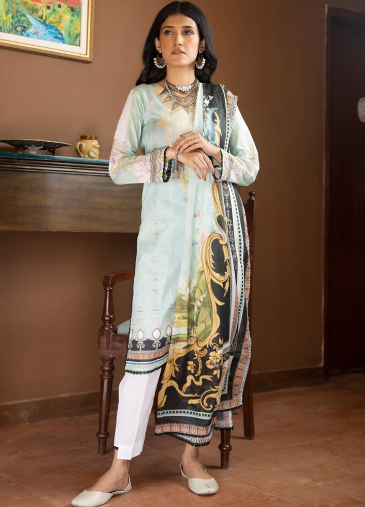 Salina By Regalia Textiles Printed Lawn Suits Unstitched 3 Piece RGT23SP-V13 D-06 - Summer Collection