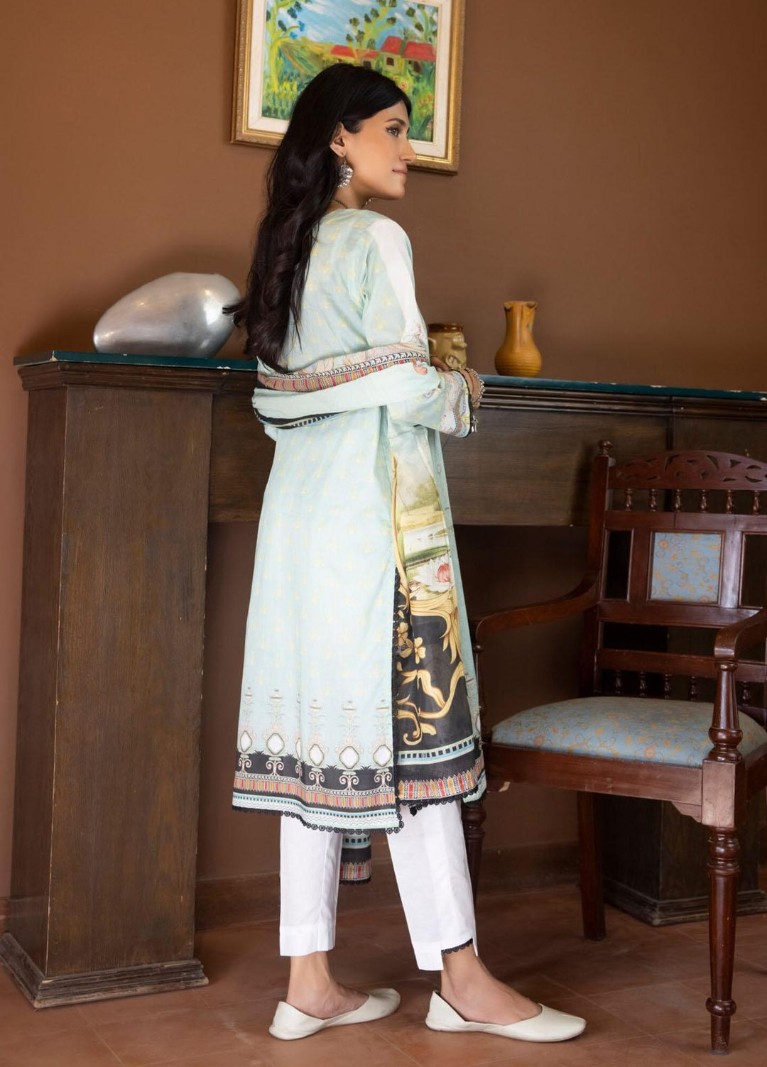 Salina By Regalia Textiles Printed Lawn Suits Unstitched 3 Piece RGT23SP-V13 D-06 - Summer Collection