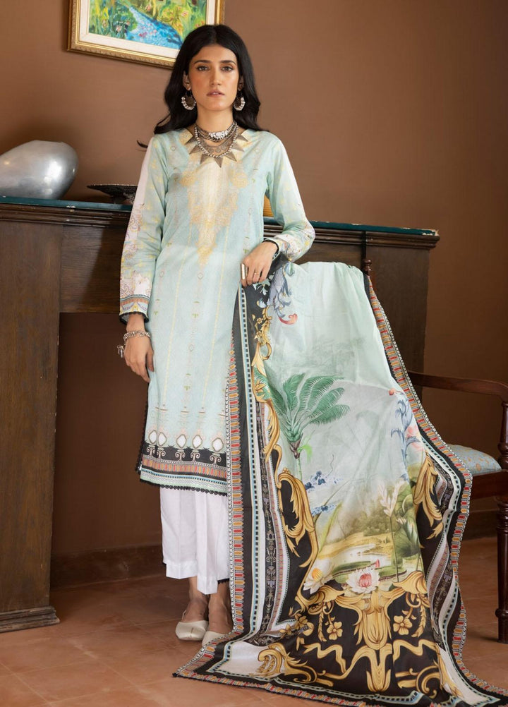 Salina By Regalia Textiles Printed Lawn Suits Unstitched 3 Piece RGT23SP-V13 D-06 - Summer Collection