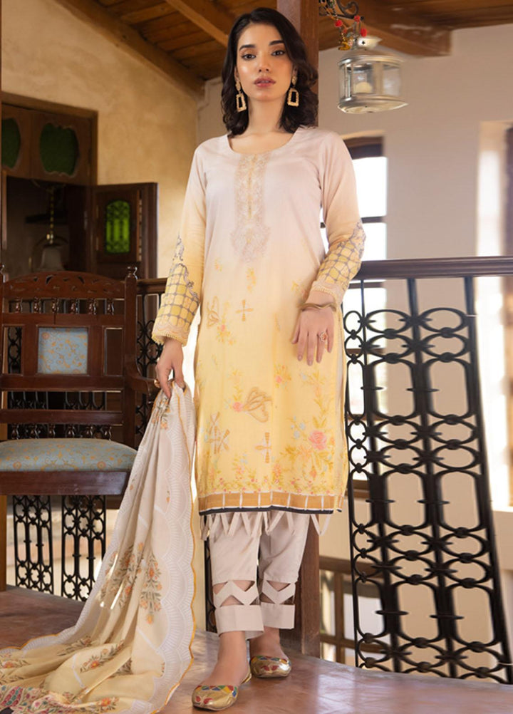 Salina By Regalia Textiles Printed Lawn Suits Unstitched 3 Piece RGT23SP-V13 D-07 - Summer Collection