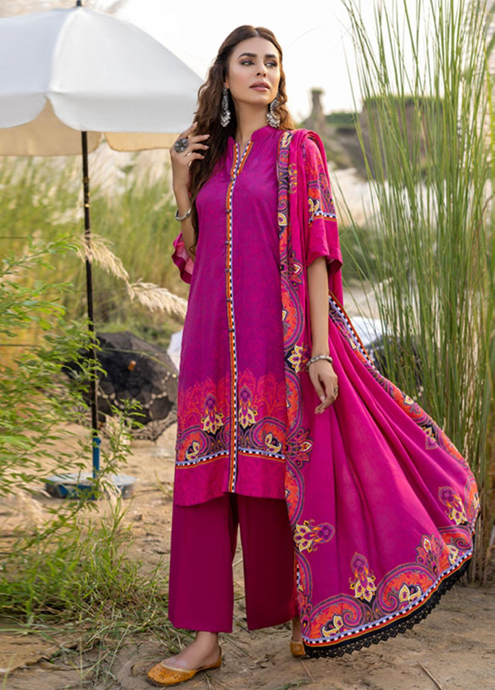 Salina By Regalia Textiles Printed Lawn Suits Unstitched 3 Piece RGT23SP-V13 D-10 - Summer Collection