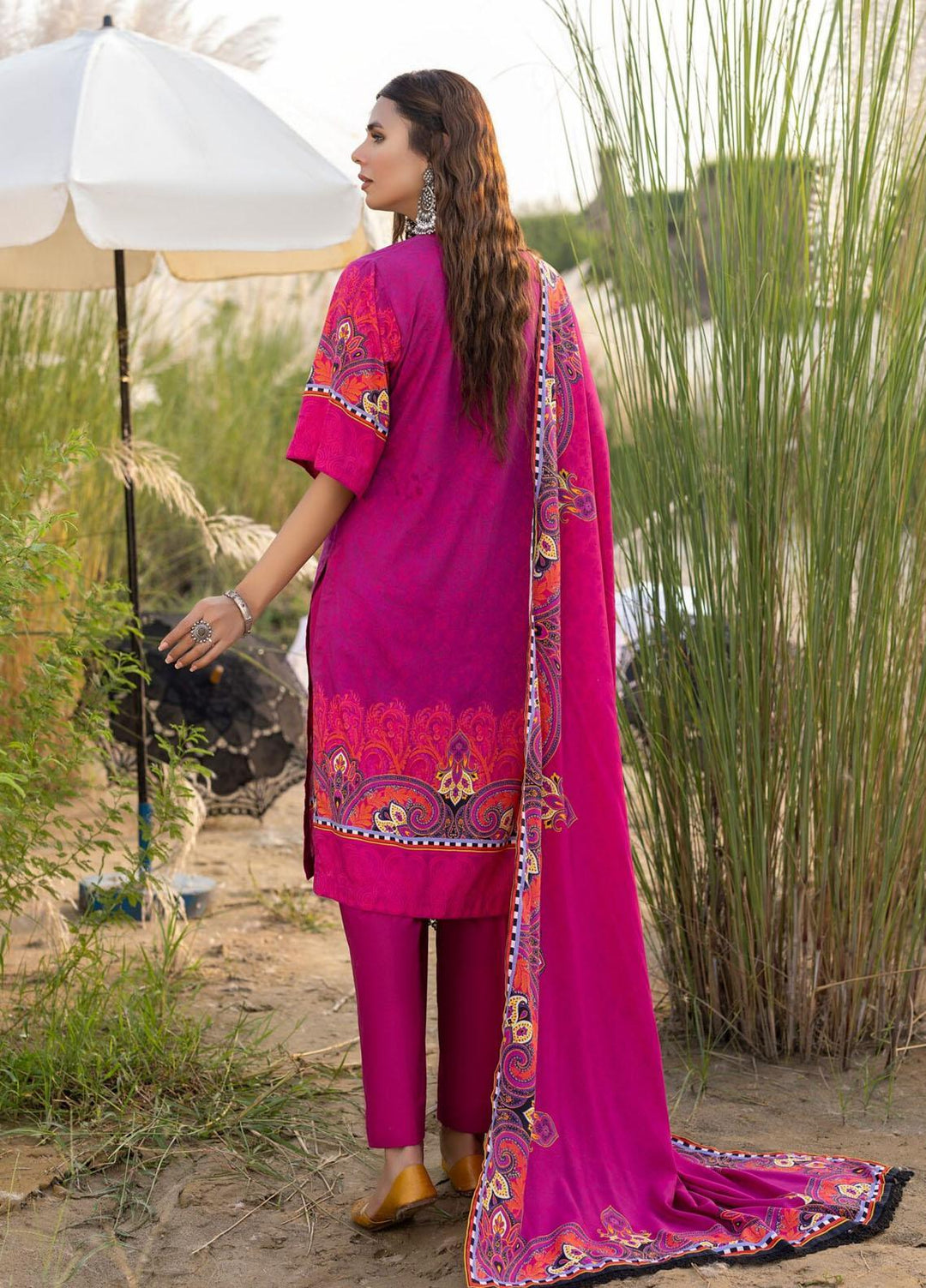 Salina By Regalia Textiles Printed Lawn Suits Unstitched 3 Piece RGT23SP-V13 D-10 - Summer Collection