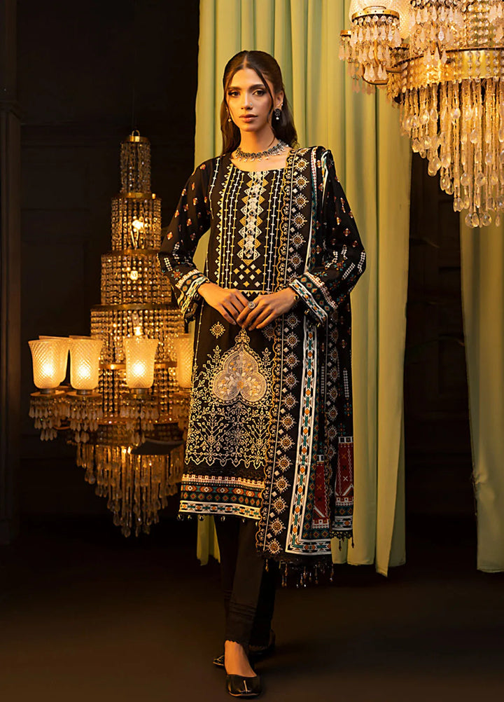 Salina by Regalia Textiles Embroidered Khaddar Suits Unstitched 3 Piece Amar - Winter Collection