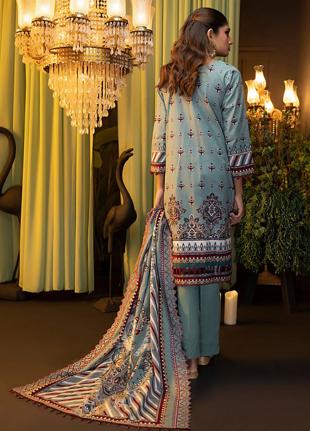Salina by Regalia Textiles Embroidered Khaddar Suits Unstitched 3 Piece Marin - Winter Collection
