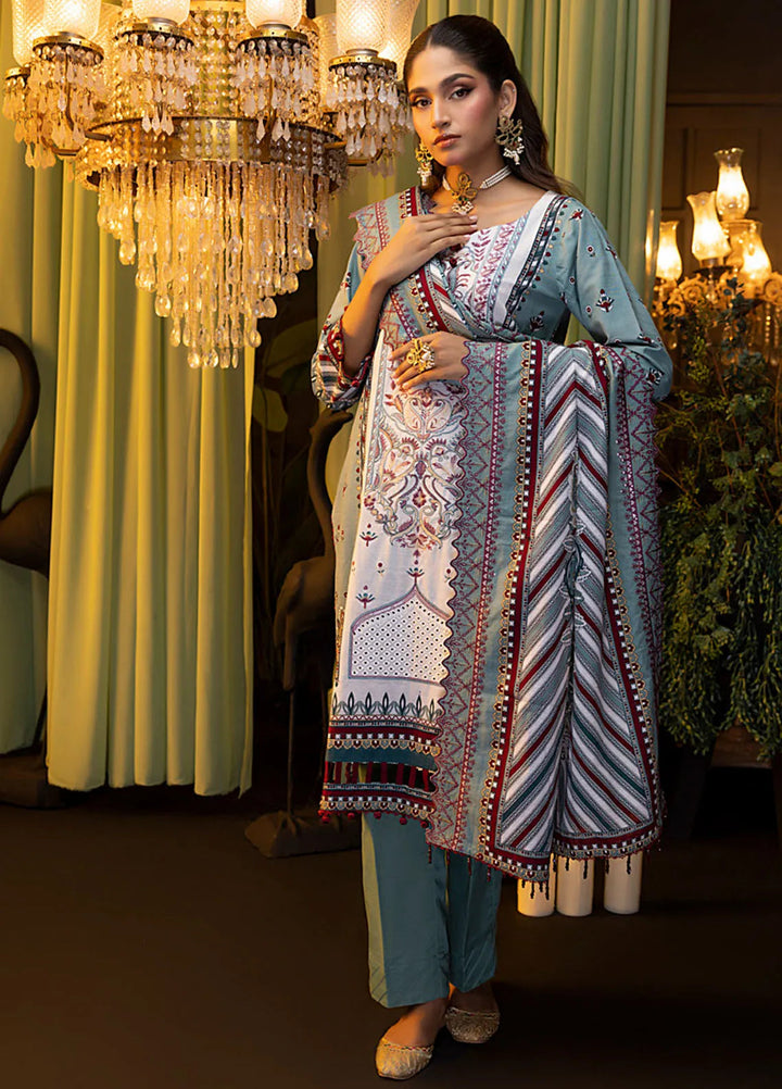 Salina by Regalia Textiles Embroidered Khaddar Suits Unstitched 3 Piece Marin - Winter Collection