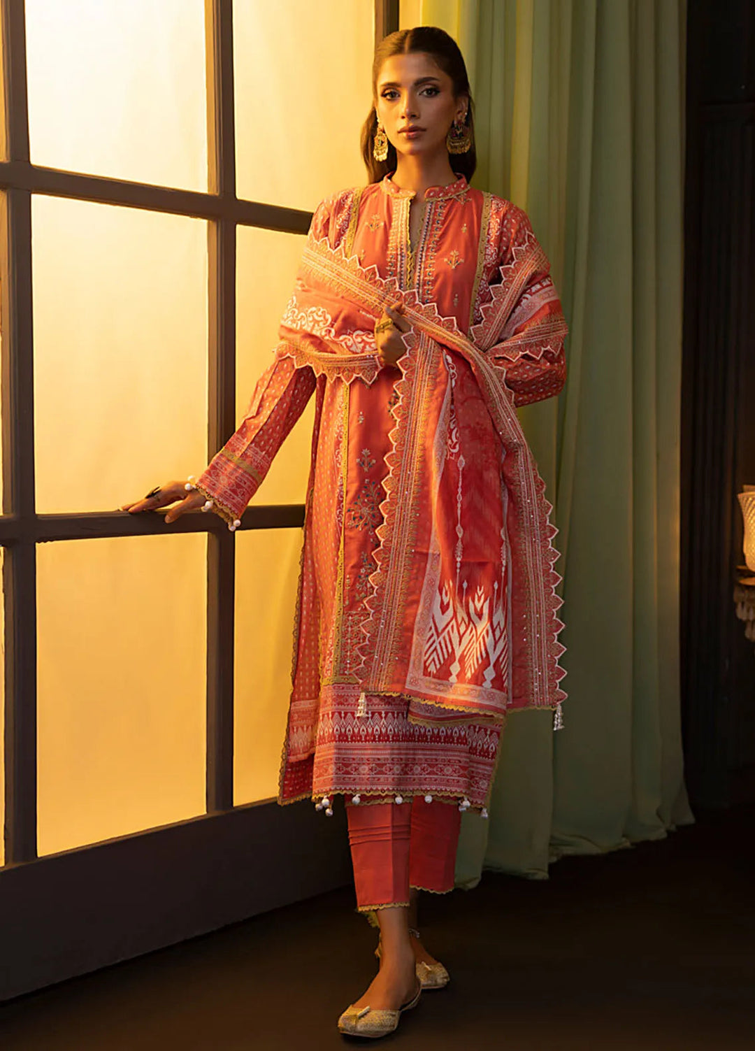 Salina by Regalia Textiles Embroidered Khaddar Suits Unstitched 3 Piece Miral - Winter Collection