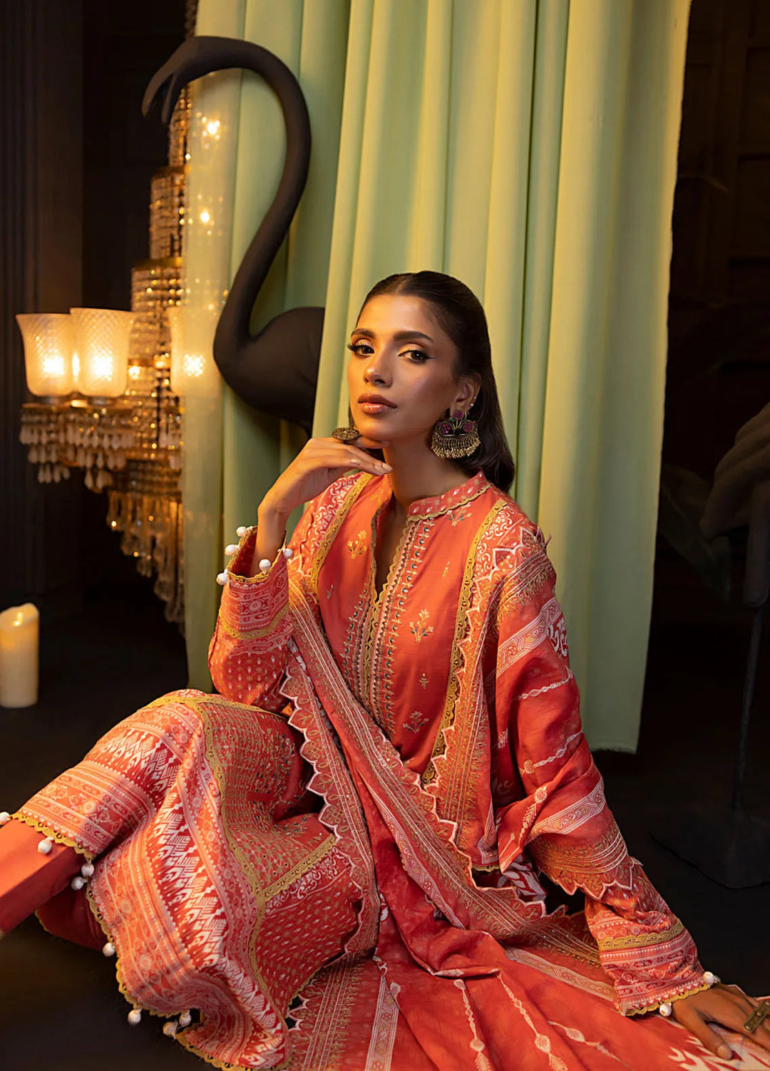 Salina by Regalia Textiles Embroidered Khaddar Suits Unstitched 3 Piece Miral - Winter Collection