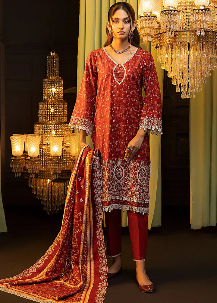 Salina by Regalia Textiles Embroidered Khaddar Suits Unstitched 3 Piece Qasr - Winter Collection