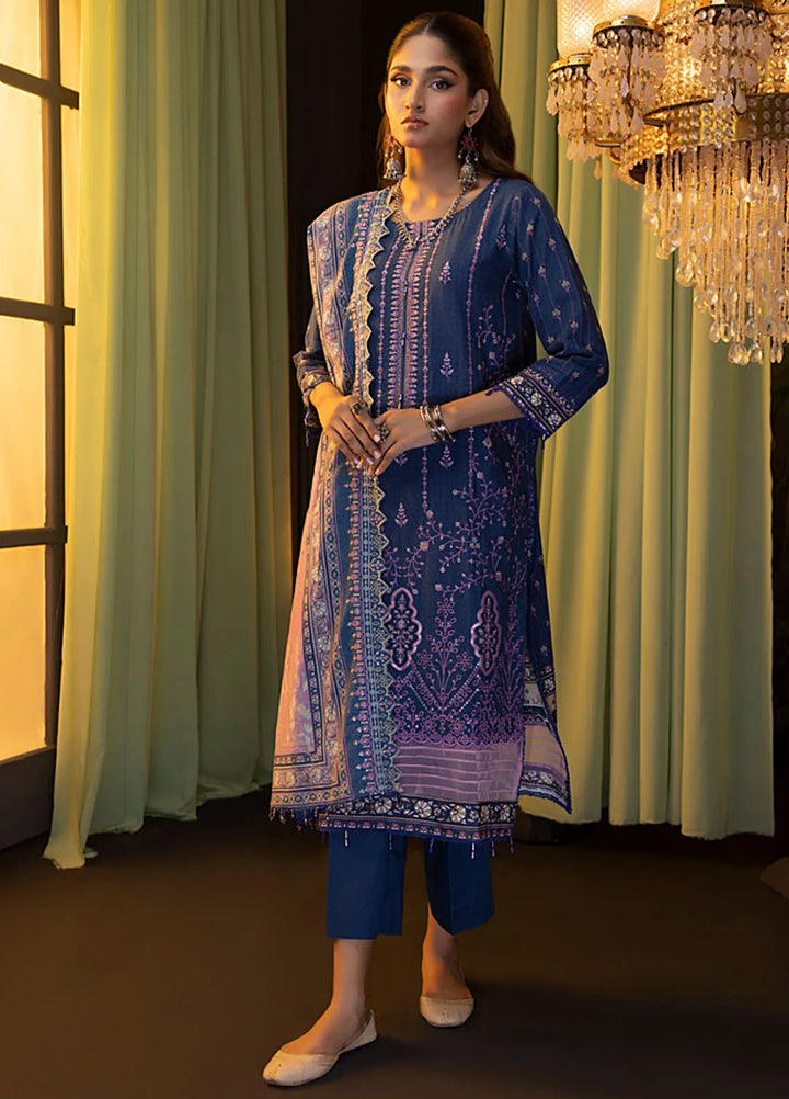 Salina by Regalia Textiles Embroidered Khaddar Suits Unstitched 3 Piece Rinnah - Winter Collection