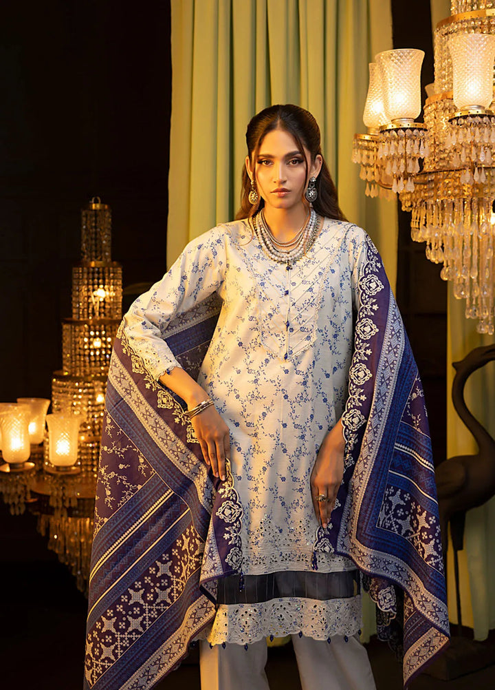 Salina by Regalia Textiles Embroidered Khaddar Suits Unstitched 3 Piece Zaib - Winter Collection