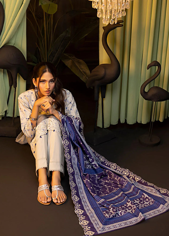 Salina by Regalia Textiles Embroidered Khaddar Suits Unstitched 3 Piece Zaib - Winter Collection