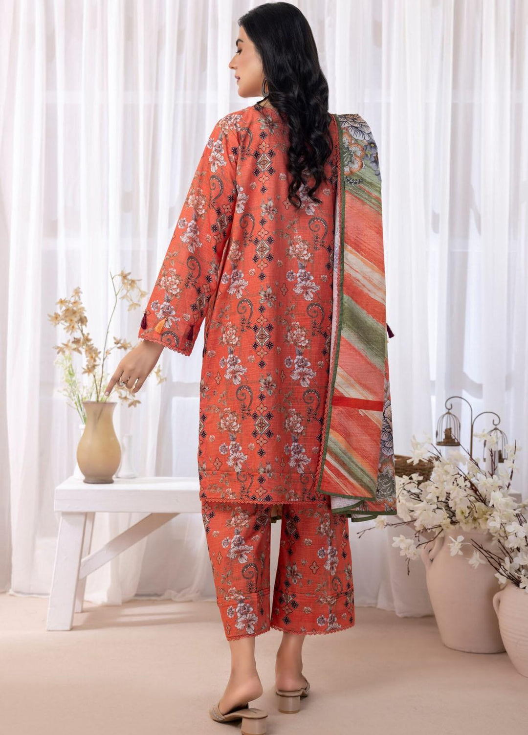Salina By Regalia Textiles Printed Khaddar Suits Unstitched 3 Piece RGT23-S3 SSPK3-1 - Winter Collection