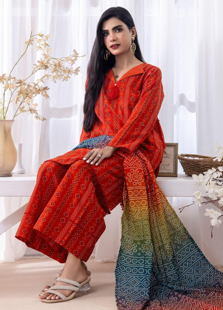 Salina By Regalia Textiles Printed Khaddar Suits Unstitched 3 Piece RGT23-S3 SSPK3-4 - Winter Collection