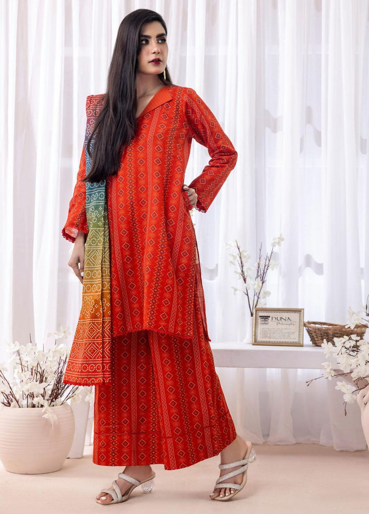 Salina By Regalia Textiles Printed Khaddar Suits Unstitched 3 Piece RGT23-S3 SSPK3-4 - Winter Collection