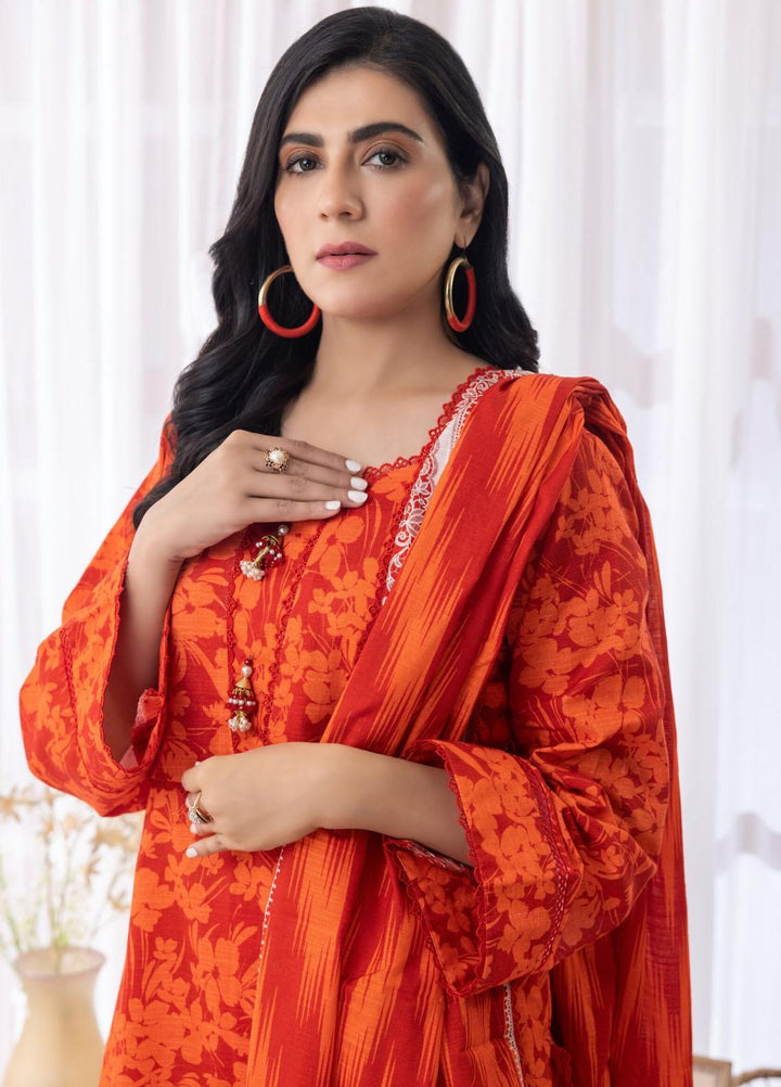 Salina By Regalia Textiles Printed Khaddar Suits Unstitched 3 Piece RGT23-S3 SSPK3-5 - Winter Collection